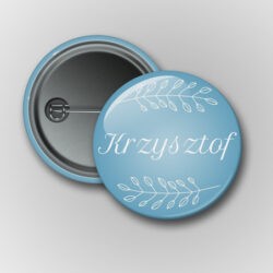 Przypinka własny wzór