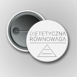 Przypinki Dietetyczna równowaga