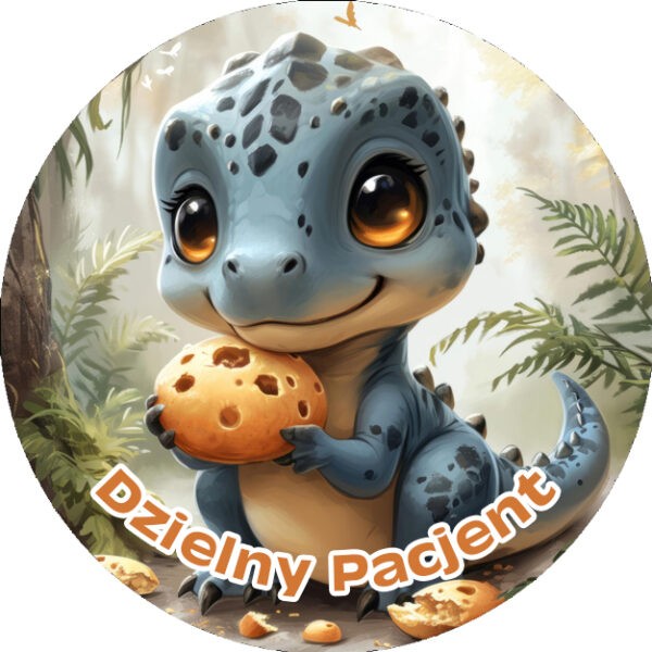 Naklejki Dzielny Pacjent - Smoki