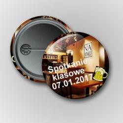 Przypinka spotkanie klasowe