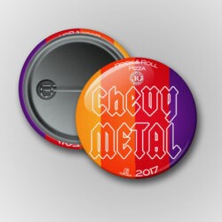 Przypinka Heavy Metal
