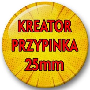 Przypinka własny wzór