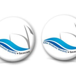 Spinki do mankietów chór akademii Morskiej w Szczecinie