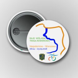 Przypinka Rajd rowerowy