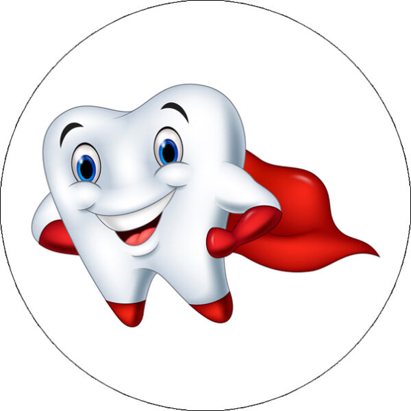 Naklejki Dzielny Pacjent - Zęby Dentysta