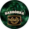 Wzór: Przypinka Barbórka Pióropusz – napis BARBÓRKA i pole oddział na grafice w górniczym stylu
