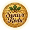 Wzór: Przypinka Senior Rodu Medal – pastelowa grafika z napisem Senior Rodu